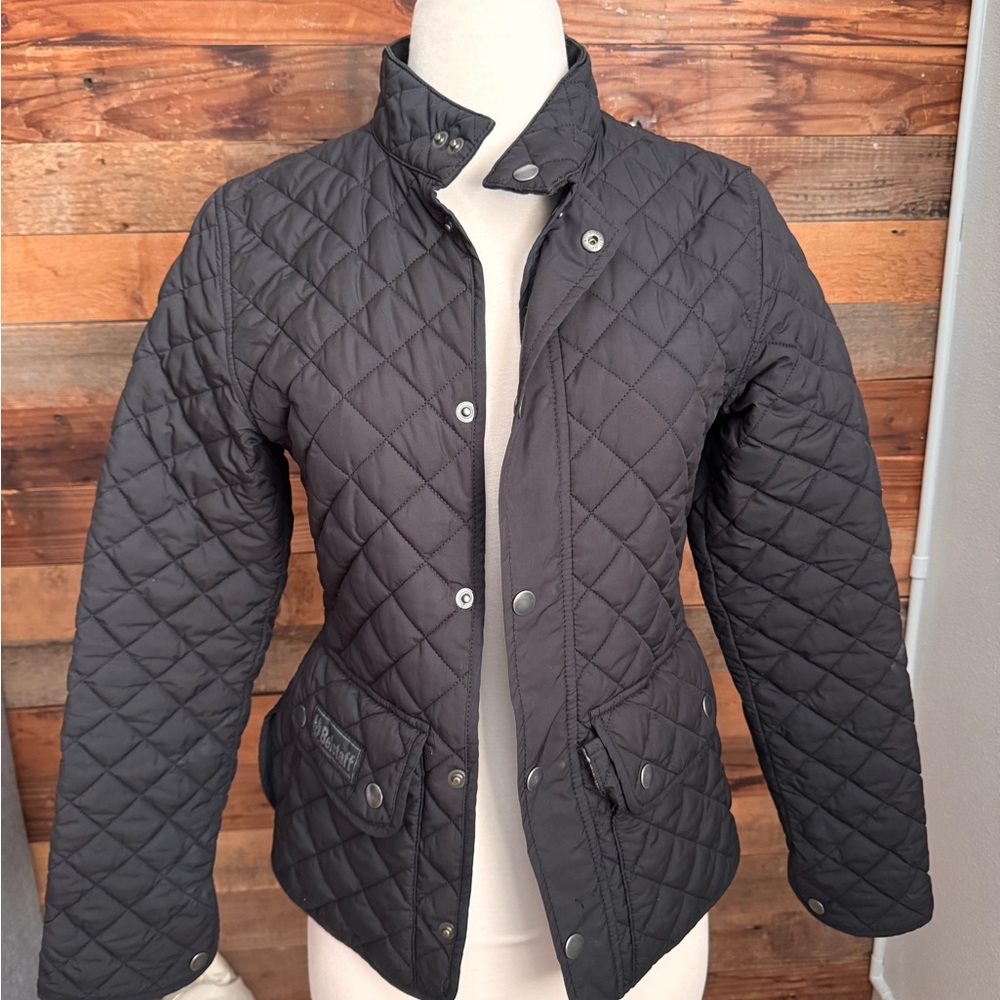 Belstaff Women's Black Quilted Jacket size 40